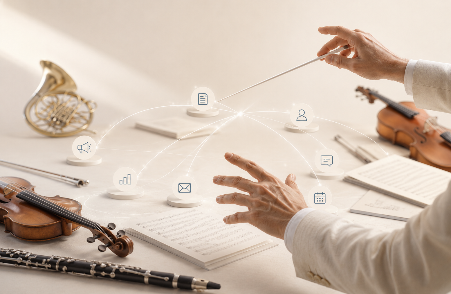 Direzione orchestrata di sistemi e strumenti digitali